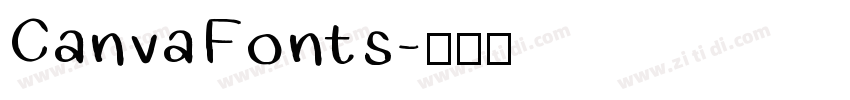 Canva Fonts字体转换